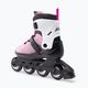 Pattini a rotelle Rollerblade Microblade rosa/bianco per bambini 4