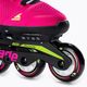 Pattini a rotelle per bambini Rollerblade Microblade rosa/verde chiaro 7