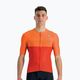 Maglia da ciclismo Sportful Light Pro da uomo rosso peperoncino/carota