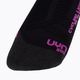 Calze da ciclismo da donna UYN Light nero/grigio/rosa viola 4