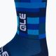 Alé Calza Q-Skin 16 cm Match calzini da ciclismo blu 3