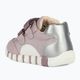 Geox Iupidoo scarpe da bambino rosa antico/argento scuro 9
