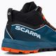 Scarponi da trekking da uomo SCARPA Rapid Mid GTX blu cosmico/arancio 8