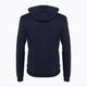 Uomo EA7 Emporio Armani Train Logo Series Felpa con cappuccio oversize con logo Coft blu navy 2