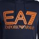 Uomo EA7 Emporio Armani Train Logo Series Felpa con cappuccio oversize con logo Coft blu navy 3