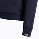 Uomo EA7 Emporio Armani Train Logo Series Felpa con cappuccio oversize con logo Coft blu navy 4