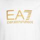 Uomo EA7 Emporio Armani Train Gold Label Tee Pima Big Logo bianco 3