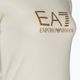 T-shirt donna EA7 Emporio Armani Train Shiny pristine/logo marrone 3