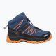 Scarponi da trekking CMP Rigel Mid blu/fiamma per bambini 2