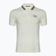 T-shirt da uomo EA7 Emporio Armani Golf Pro Polo Check betulla argento