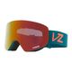 VonZipper Encore pacific satin/wildlife black-fire chrome occhiali da snowboard 6