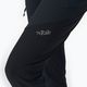 Pantaloni softshell da donna Rab Torque Mountain beluga/nero 4