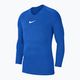 Uomo Nike Dri-FIT Park First Layer manica lunga termica blu reale/bianco