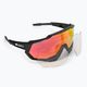 100% Speedtrap Multilayer Mirror Lens soft tact black/hiper red occhiali da sole 6