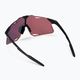 100% Hypercraft occhiali da sole a specchio multistrato nero opaco/rosso iprico 3