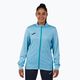 Felpa da running Joma Winner II Full Zip donna blu cielo