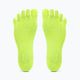 Calze Vibram FiveFingers Athletic No-Show gialle 7