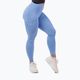 Leggings da allenamento da donna NEBBIA Active a vita alta Smart Pocket azzurro 5