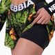 Pantaloncini da allenamento da donna NEBBIA High-Energy Double Layer verde giungla 4