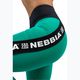 Leggings da allenamento da donna NEBBIA Iconic verde 5