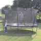 EXIT Silhouette 366 cm trampolino da giardino nero 7