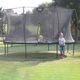 EXIT Silhouette 366 cm trampolino da giardino nero 8