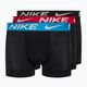 Uomo Nike Dri-Fit Essential Micro Trunk boxer 3 paia nero/rosso/blu fulmine wb