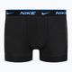 Uomo Nike Everyday Cotton Stretch Trunk boxer 3 paia nero/trasparenza wb 2