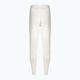 Pantaloni Calvin Klein Knit da donna in pelle scamosciata bianca 6