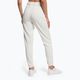 Pantaloni Calvin Klein Knit da donna in pelle scamosciata bianca 3