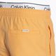 Pantaloncini da bagno Calvin Klein Medium Double WB buff arancione da uomo 5