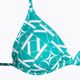 Calvin Klein Triangolo-RP Stampa monogramma top da bagno blu 3