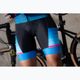 Pantaloncini da ciclismo Rogelli Impress II Bib Short donna blu/rosa/nero 6