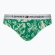 Tommy Hilfiger Classic Bikini Bottom Stampa vintage tropicale verde olimpico