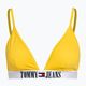 Tommy Hilfiger Triangle Rp top giallo per costumi da bagno