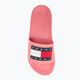 Tommy Jeans Flag Pool Slide Ess, infradito da donna di colore rosa acceso 6