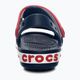 Crocs Crockband Bambini Sandalo navy/rosso 4
