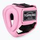 Top King Casco da boxe rosa a copertura totale 3