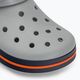 Crocs Crocband infradito grigio chiaro/navy 8