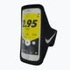 Nike Lean Arm Band fascia telefonica da corsa nero/nero/argento 2