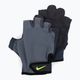 Guanti da allenamento da uomo Nike Essential cool grey/anthracite/volt