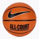 Nike All Court 8P sgonfiata ambra / nero / argento metallico basket dimensioni 5