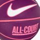 Nike tutti i giorni All Court 8P sgonfio basket viotech / rosa / bianco dimensioni 7 3