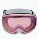 Oakley Flight Deck M factory pilot white/prizm snow hi pink iridium occhiali da sci 2
