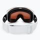 Oakley Fall Line M bianco opaco/prizm snow sapphire iridium occhiali da sci 3
