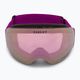 Oakley Flight Deck M opaco ultra purple/prizm snow hi pink irridium occhiali da sci 2