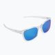 Occhiali da sole Oakley Ojector lucidati in zaffiro trasparente/prismatico