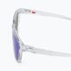 Occhiali da sole Oakley Ojector lucidati in zaffiro trasparente/prismatico 4