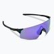 Occhiali da sole Oakley Evzero Blades nero opaco/viola Prizm