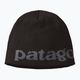 Patagonia berretto invernale logo belwe/nero 5